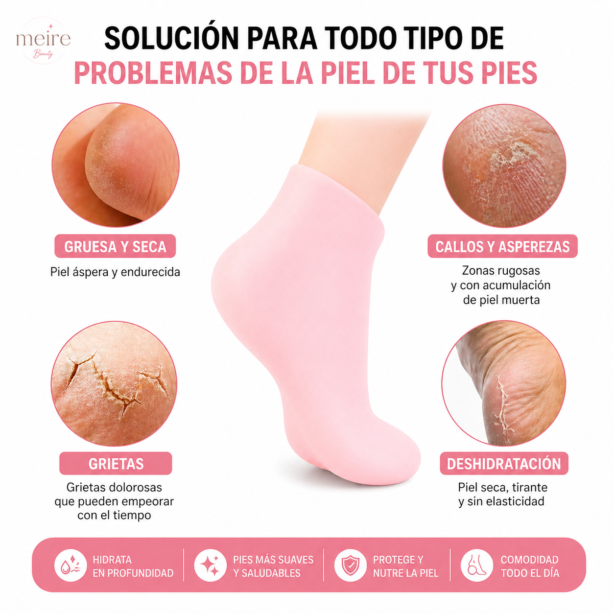 Problemas de la piel de los pies